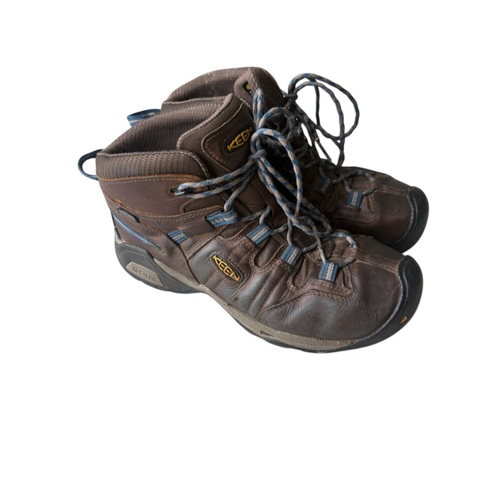 KEEN Utility Men's Detroit XT Mid Steel Toe Waterproof work boots size 11D